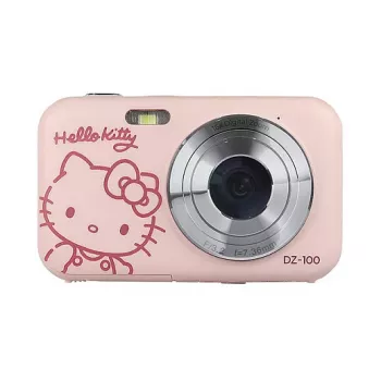 Yashica DZ-100 Hello Kitty Kompakt-Digitalkamera, 44 MP, Pink