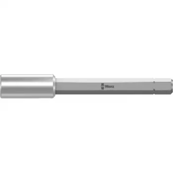 Wera 893/1/1 Universalhalter 75 mm 1/4 Zoll Sechskant mit Edelstahlsleeve und starkem Permanentmagneten 05091103001