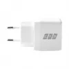 EFB Elektronik G301CE 30W USB-C GaN Ladegerät-Set mit 2m USB-C Kabel, Weiß