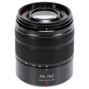 Panasonic Lumix G Vario 45-150mm f/4.0-5.6 ASPH MEGA O.I.S. Objektiv für Micro Four Thirds - H-FS45150EKA