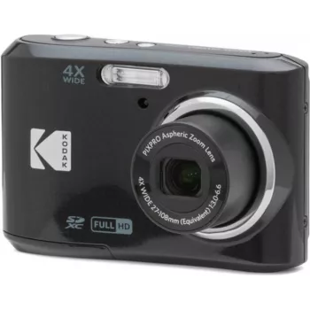 Kodak PIXPRO FZ45 16 MP Kompaktkamera – 4x optischer Zoom, 2,7 inch LCD, HD-Video, Schwarz