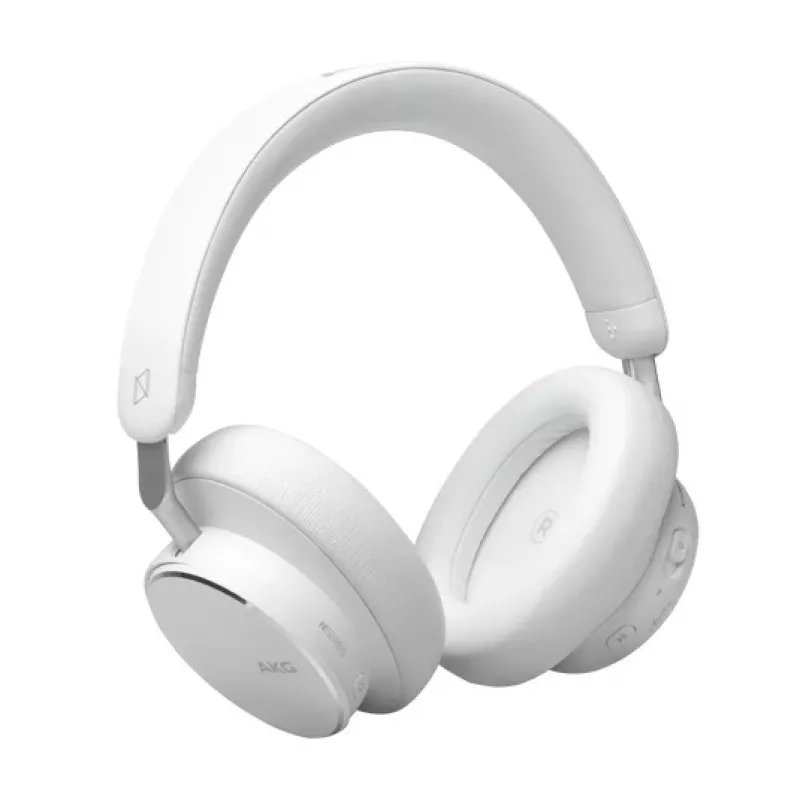 AKG N9 Hybrid kabellose Over-Ear-Kopfhörer mit adaptivem ANC, Bluetooth 5.3 - Weiß