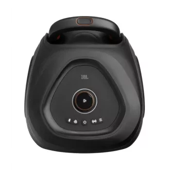 JBL PartyBox 330 Tragbarer Party-Lautsprecher mit 240W RMS, 18h Akku, IPX4 spritzwassergeschützt, Bluetooth 5.1, Dynamische Lichtshow, Rollen & Teleskopgriff, Schwarz