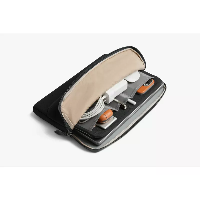 Bellroy Laptop Caddy 14 inch Hülle mit Zubehörfächern - Schwarz
