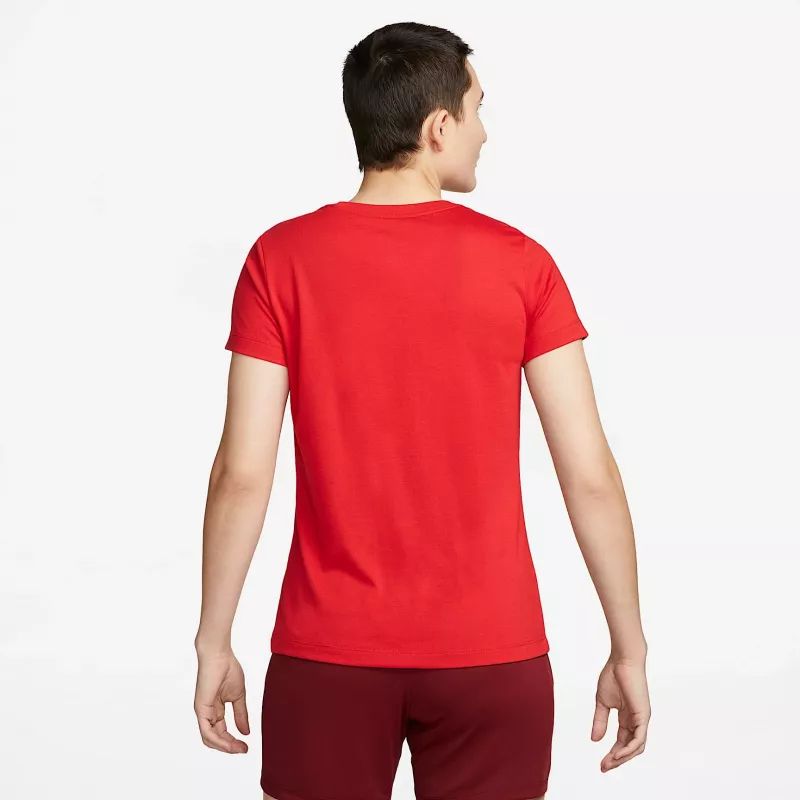 Nike Damen Dri-FIT Park 20 Fußball T-Shirt Rot XS CW6967 657