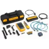 Fluke Networks LinkIQ Duo Industrial Ethernet Kabel- und Netzwerktester-Kit mit M12-Adaptern, PoE, bis zu 10 Gb/s, Li-Ion, CAT 3-8 6029135