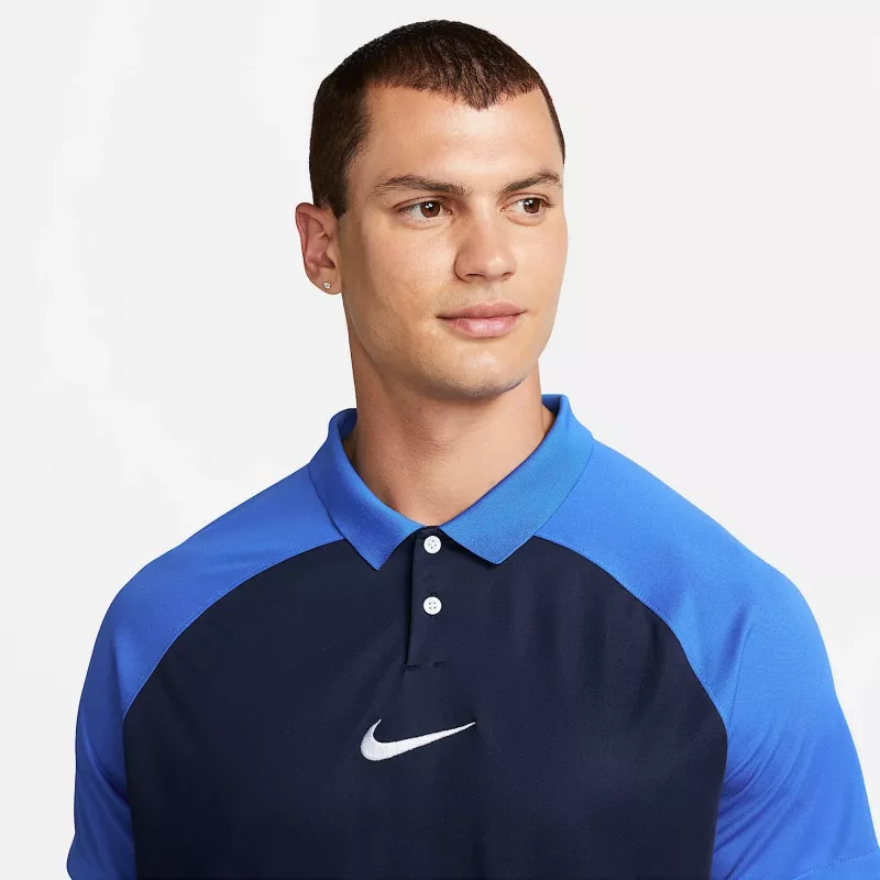 Nike Academy Pro Herren Kurzarm Poloshirt Obsidian/Weiß DH9228 451 L