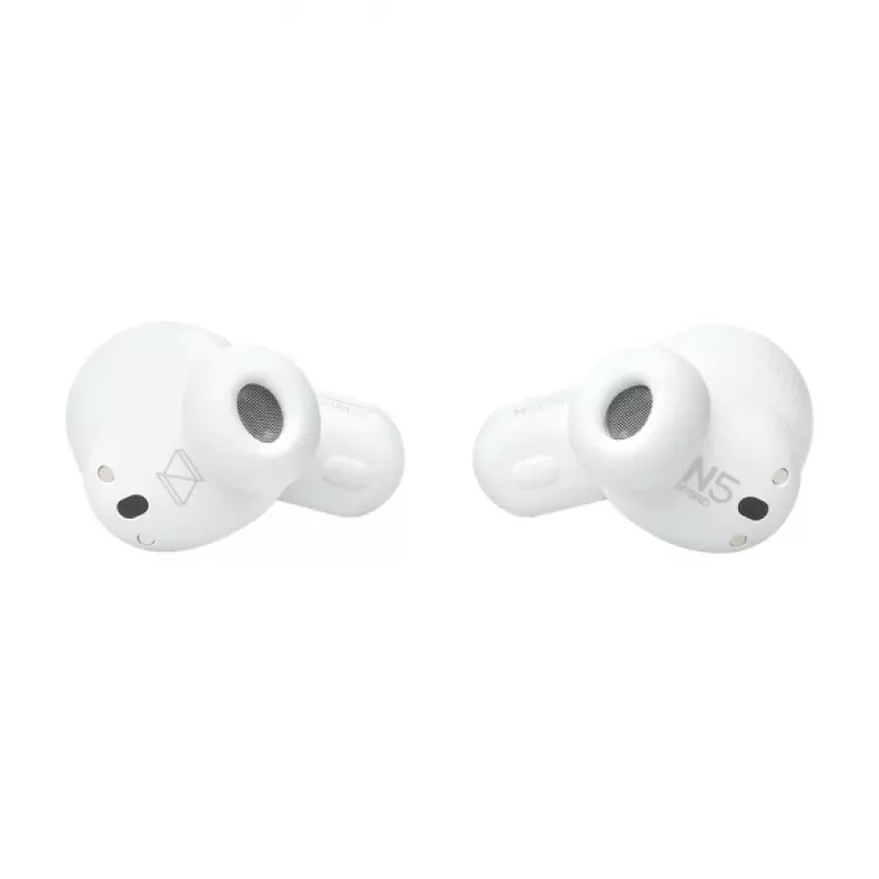 AKG N5 Hybrid kabellose Noise-Cancelling In-Ear-Kopfhörer Weiß Bluetooth 5.3