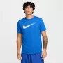 Nike Herren Dri-FIT Park 20 Fußball T-Shirt Royal Blue Größe S