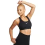 Nike Swoosh Nesium Support Sport-BH Schwarz DX6821 010 M