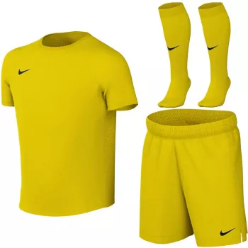 Nike Dri-FIT Park VIII Kinder-Fußballset Opti Yellow/Schwarz Größe S