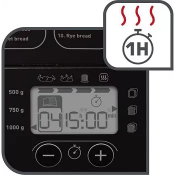 Tefal Pain Plaisir Brotbackautomat PF220838, 650 W, Schwarz