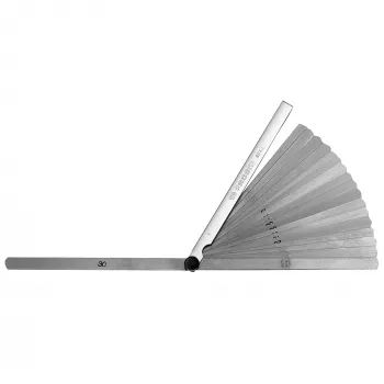 Facom 804.L Metrische Fühlerlehren-Set, 19 Blätter, 0,04-1,00 mm, 150 mm lang, rund