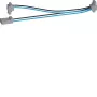 Hager Y-Splitter Kabel-Set 2x200mm KU9S20YE Schwarz/Blau 1 Stecker auf 2 Buchsen