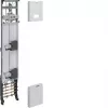 Hager ZH53W3NT universZ Komplettfeld, 1350x250mm, 3-Punkt, 2 Zählerplätze, 10 mm², mit Trennfunktion