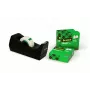 3M Scotch C38 schwarzer Tischabroller mit 4 Rollen 810 Magic Tape 19mm x 33m C38SM4S