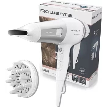 Rowenta Power 2100W Haartrockner Weiß/Silber