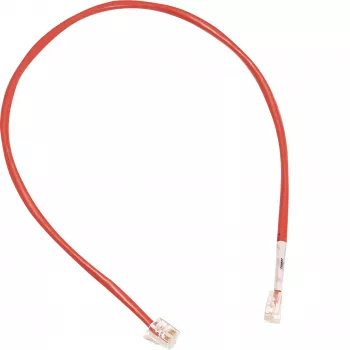 Hager ZZ12LMN200 Patchkabel, 2x RJ12, Rot, 2m