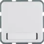 Hager WWS1114PW Schuko-Steckdose, Polarweiß glänzend, 16 A, Unterputzmontage