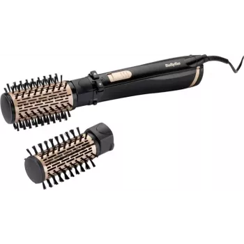 BaByliss Big Hair Dual Rotating Hot Air Styler, 1000 W, Schwarz/Gold