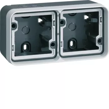 Hager LEF Geräteinstallationskanal Basis WNA672, Grau, 2000x60x70 mm
