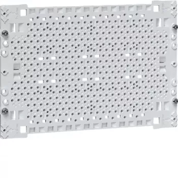 Hager UM00M0 Montageplatte, Kunststoff, 175 x 250 mm, Grau
