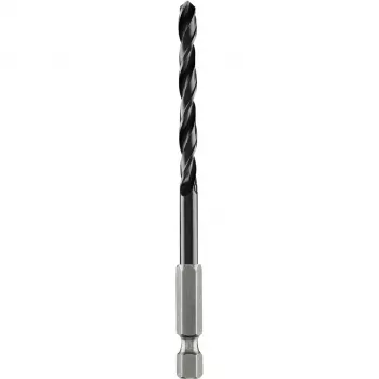 Bosch Accessories 2609255142 HSS Metall-Spiralbohrer 5 mm rollgewalzter Sechskantschaft 1/4 Zoll (6,3 mm) 1 Stk.
