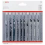 Bosch Stichsägeblätter-Set Holz 2607011169 10 Stück T-Schaft HCS