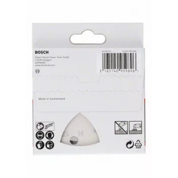 Bosch 2608621689 Delta-Schleifblatt P240 93 mm 5er-Pack