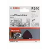 Bosch 2608621689 Delta-Schleifblatt P240 93 mm 5er-Pack