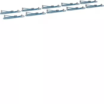 HAGER KU9S115YZ KNX Y-Kabel, Schwarz/Blau, 1 Stecker auf 2 Buchsen, 0,15 m, 10er-Pack