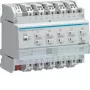 Hager TYAS610D KNX Schalt-/Jalousieaktor 10/5-fach 16A C-Last Secure