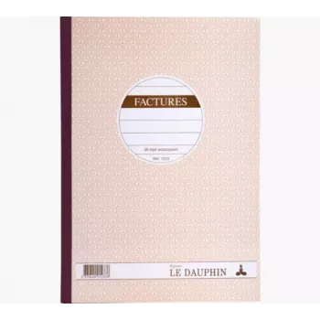 Le Dauphin Durchschreibebuch Rechnungsformulare, A4, dreifach, 50 Sätze (1233D)