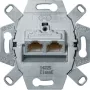 Hager WDF410866 UAE Anschlussdose 8/8-polig geschirmt Cat.6A RJ45 Datendose