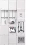 Hager UF53WBW20 Universal-Wandler-/Messfeld mit APZ und TSG, 250A, 5-polig
