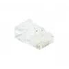 EXERTIS CONNECT RJ45 Modularstecker Cat. 6 UTP für Litzenkabel, transparent, 10er-Pack 920560