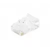 EXERTIS CONNECT RJ45 Modularstecker Cat. 6 UTP für Litzenkabel, transparent, 10er-Pack 920560