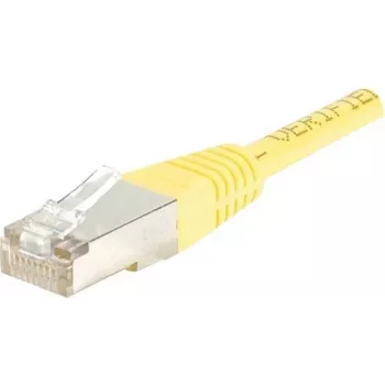 EXERTIS CONNECT Cat6 F/UTP Patchkabel, Gelb, 2,0 m, Slim Bend Relief 842201