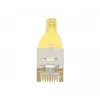 EXERTIS CONNECT Cat6 F/UTP Patchkabel, Gelb, 2,0 m, Slim Bend Relief 842201