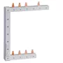 HAGER KCF963L vertikale linke Phasenschiene, 2-reihig, 63 A, 12 Module, Stifttyp