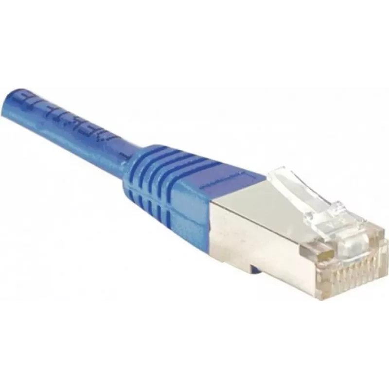 Exertis Connect 842304 Cat6 F/UTP Netzwerk-Patchkabel, 3 m, Blau