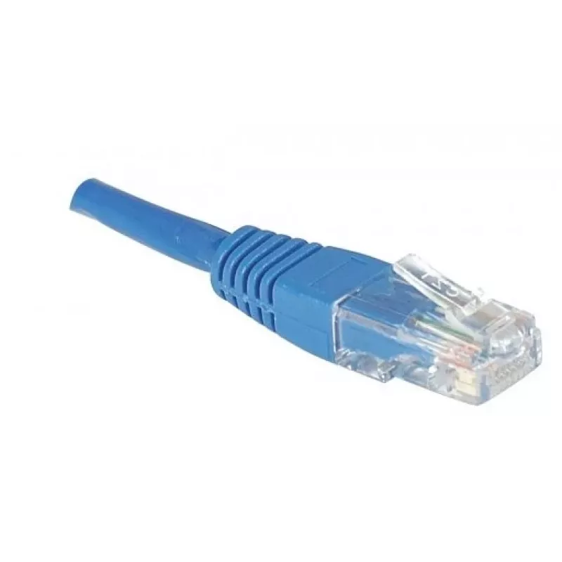 Exertis Connect 842304 Cat6 F/UTP Netzwerk-Patchkabel, 3 m, Blau