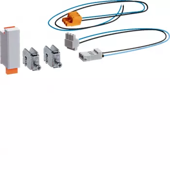 Hager ZY3R1SI Stromversorgungsgerätepaket für Messfelder, 1100 mm, 1 A