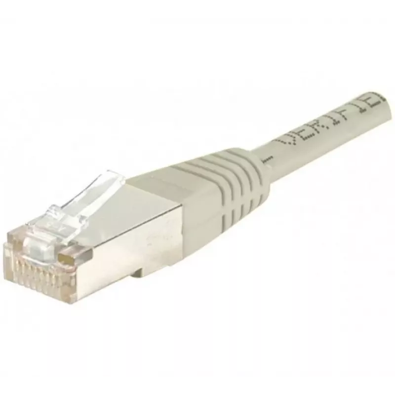 Exertis Connect 842915 Cat6 F/UTP Netzwerk-Patchkabel, 15 m, Grau
