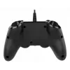 NACON PS4 Compact Controller Schwarz – Kabelgebundenes Gamepad für PS4 & PC