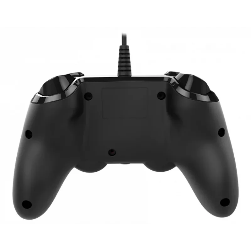 NACON PS4 Compact Controller Schwarz – Kabelgebundenes Gamepad für PS4 & PC