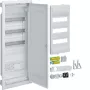 HAGER VH603WWH Multimedia-Verteilerschrank mit Steckdose und Kunststofftür