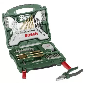 Bosch 7-teiliges MultiConstruction-Bohrbit-Set mit Titannitrid-Beschichtung, Sechskantschaft, 3-8 mm 2607017197