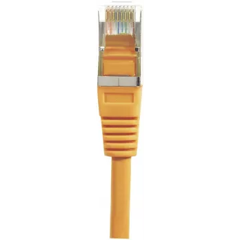 Exertis Connect 234120 Cat.6 F/UTP Patchkabel, 2 m, Orange, Slim Bend Protection