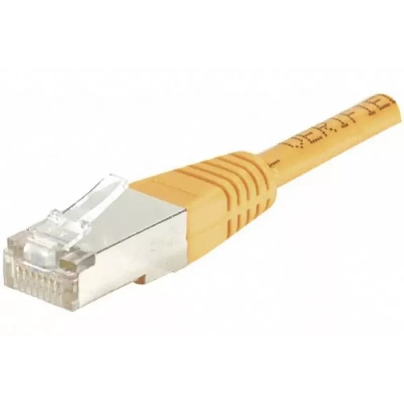 Exertis Connect 234120 Cat.6 F/UTP Patchkabel, 2 m, Orange, Slim Bend Protection